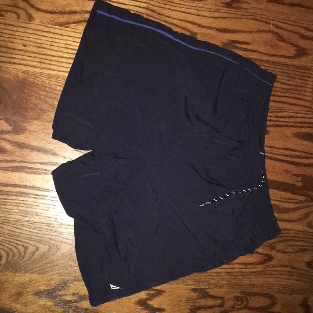 Nautica Men’s Swimsuit Medium, Dark Blue